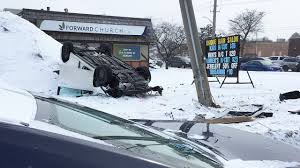 Check spelling or type a new query. Minor Injuries After Car Hits Snowbank Launches Into Air And Strikes Pole Cbc News