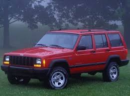 Image result for Flame Red 1997 Jeep