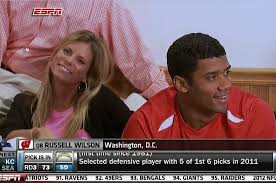 Nfl quarterback seattle seahawks ceo of west2east empire. Russell Wilson Wife Ashton Wilson Steals Spotlight On Draft Night Bleacher Report Latest News Videos And Highlights