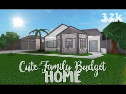 Roblox Bloxburg Cute Family Budget Home Riverside House Cheap Beach House Modern Family House