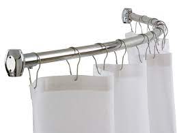 What are a few brands that you carry in shower curtain rods? Curved Shower Curtain Rod Bradley Corporation
