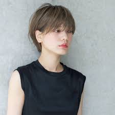 ショートさん必見 ハイライトで立体感を演出 のヘアスタイル hair ショートのヘアスタイル 髪 色 ヘアスタイル