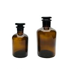 The jar should have a strong base to keep it firm when it is kept on a shelf or a table. China 250ml 8 4 Oz Apothecary Jars Amber Glass Bottles Manufacturer And Supplier Troy