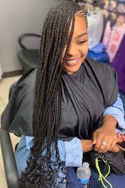 Fantastic Lemonade Braids Ways To Rock Trendy Protective Hairstyles Feed In Braids Hairstyles Braids With Curls Feed In Braids Ponytail