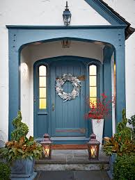 Check out our unique door decor selection for the very best in unique or custom, handmade pieces from our door hangers shops. Pretty Christmas Door Decorations Better Homes Gardens