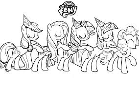 Gambar mewarnai untuk anak perempuan my little. Berlatih Mewarnai Gambar Contoh Gambar Mewarnai My Little Pony