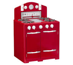 red retro play kitchen collection