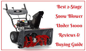 Another brand that provides a wide variety of choice, toro has a nice selection of electric snow blower options, as well as single and dual stage gas powered models. 7 Best 2 Stage Snow Blower Under 1000 Reviewed In 2021