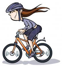 Cartoon Girl On Bike Bikes Girls Cartoon Girl Cartoon