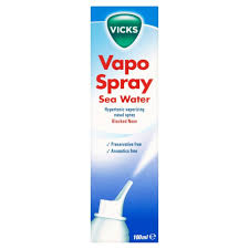 Saline nasal spray is used to moisturize nasal passages and/or remove mucus blockage. Vicks Saline Nasal Spray 100ml Cough Cold Flu From Chemist Connect Uk
