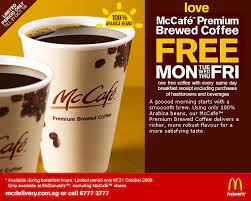 Maybe you would like to learn more about one of these? Mcdonald S Free Breakfast Coffee Promotion Great Deals Singapore