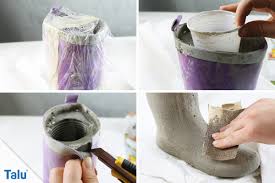 Es ist toll, wie das gras mit den ostereiern herausschaut. Basteln Mit Beton Deko Aus Beton Kreative Ideen Talu De