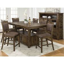Reign Adjustable Height Table And 4 Counter Height Chairs Levin Furniture Counter Height Kitchen Table Kitchen Table With Storage Dining Table With Storage