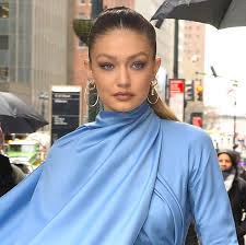 So, when gigi hadid rocked this look, we were quite impressed. Gigi Hadid Wears Powder Blue Jumpsuit And Matching Cape At Variety S Power Of Women Event Teen Vogue