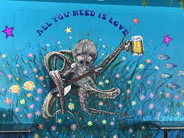 Octopus S Garden Mural Restaurant Garden