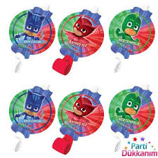 Pj Mask Parti Konsepti Panosundaki Pin