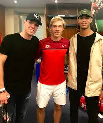 Check spelling or type a new query. Denis Shapovalov On Twitter Awesome Night In Edmonton Thanks To Cmcdavid97 And Drtwofive For Coming Out To Support Daviscup Gocanada