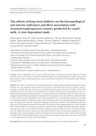 Diabetes mellitus is characterized by abnormally high blood glucose levels, resulting from low insulin secretion and/or increased insulin resistance 2. Https Www Agriculturejournals Cz Publicfiles 97 2019 Vetmed Pdf