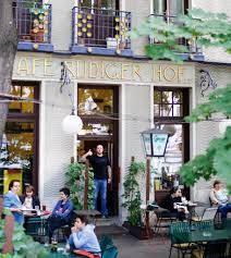 Down the road at café rüdigerhof, i met ricci, who has been a waiter for 25 years. Cafe Rudigerhof Vienna Insider