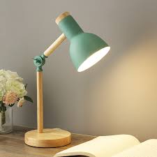 Nordic Table Lamp Modern Bedroom Bedside Lamp Kids Children Office Book Lamp Reading Study Lamp Industrial Desk Lamp Us Eu Plug Led Table Lamps Aliexpress