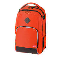Schulrucksack College Red Melange