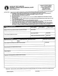 I am a celebrity, and i want to stop tabloids from printing scurrilous rumors and false accusations about me that harm my reputation with my fans. Tort Claim Form Fill Out And Sign Printable Pdf Template Signnow