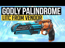 Triplewipe 11.856 views3 year ago. Destiny God Roll Palindrome Luck In The Chamber Vendor Roll Review 30th May 6th June 2017 Vtomb