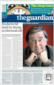 20160201 Uk Unitedkingdom Theguardian Monday Feb 1 2016 Http En Kiosko Net Uk 2016 02 01 Np Guardi Terry Wogan Newspaper Headlines Historical Newspaper