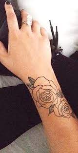 Realistic Minimal Rose Outer Forearm Tattoo Ideas For Women Minimalistic Simple Floral Flower Ar Outer Forearm Tattoo Simple Arm Tattoos Forearm Tattoo Women