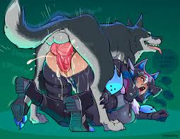 Mangy wolf