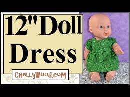 Check spelling or type a new query. Free Doll Clothes Patterns 12 Inch Baby Doll Dress With Gathered Sleeves Youtube