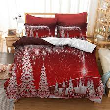 From reversible duvet covers, disney bedding, tufted duvet covers to 100% cotton bedding chose from our variety of different patterns, colours and styles, we have plenty of choices to match your bedroom décor. Fanaijia 3d Christmas Bedding Sets Queen Size Kids Duvet Cover Set Pillowcase Full Single Bedlinen Bedding Sets Aliexpress