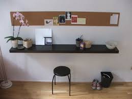 Long Skinny Desk Perfect For The Apartment Diy Able Rustic Floating Shelves Floating Shelves Ikea Floating Shelves