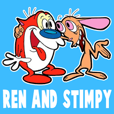 How To Draw Ren And Stimpy From The Ren And Stimpy Show With Easy Steps Lesson How To Draw Step By Step Drawing Tutorials Favorite Cartoon Character Cartoon Nickelodeon Cartoons