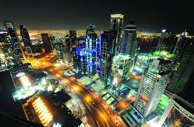 Free for commercial use no attribution required high quality images. Spectacular Doha Skyline By Night The Peninsula Qatar