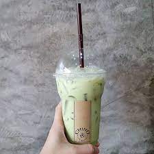 Chermin On Instagram Iced Green Thai Milk Tea Rescapeworld Thai Milk Tea Milk Tea Bubble Tea