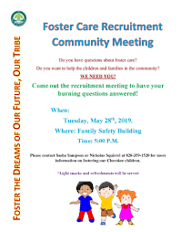Friendly Reminder Foster Care Recruitment Meeting Today At Family Safety Please Contact Sasha Or Becoming A Foster Parent This Or That Questions Foster Care