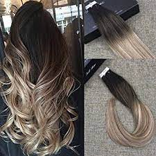 The five shades available are: Fshine 24 Ombre Invisible Tape In Hair Extensions Dark Roots Black And Blonde Tape In Ext Tape In Hair Extensions Glue In Hair Extensions Hair Extensions Best