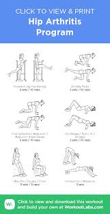 Hip Arthritis Program Click To View And Print This Illustrated Exercise Plan Created W Exercise For Rheumatoid Arthritis Arthritis Remedies Hip Hip Arthritis