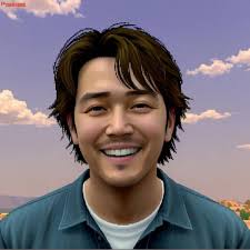 Squid Game Characters but in a PS4, PS5, PC game pixelated style