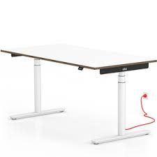 Unser team hat eine große auswahl an marken inter link schreibtisch computertisch laptoptisch arbeitstisch büromöbel mdf weiss bxhxt: Hohenverstellbarer Schreibtisch Batz Ergonomie