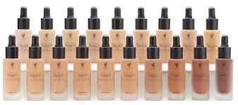 I found that just four or five dots of foundation spread over the face should do the trick. Younique Touch Mineral Liquid Foundation Flussig Foundation