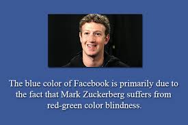Image result for mark zuckerberg colour blindness