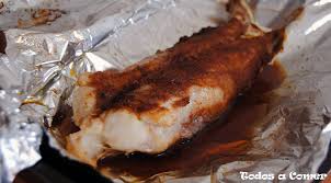 Receta: Rape al pimentón en papillote o rape alangostado - Todos a comer