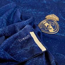 This jersey features bold team graphics and climacool fabric technology that will keep you looking your best as your real madrid take the pitch. 2019 20 Adidas Real Madrid Away Jersey Soccer Master