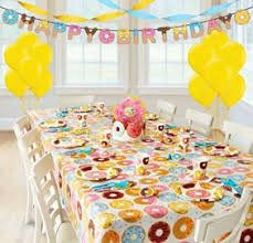 Donut Party Supplies Donut Birthday Party Party City Donut Birthday Parties Donut Party Donut Themed Birthday Party