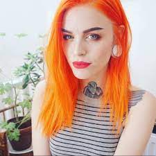 Orange is the same, if you add yellow to orange when painting, it just turns a brighter shade of. Other Bright Orange Hair Dye Poshmark