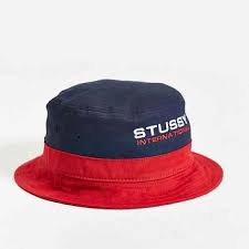 Stussy International Bucket Hat Red Stussy Bucket Hat Hats