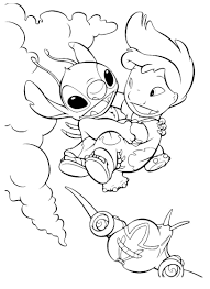 Free Printable Lilo And Stitch Coloring Pages For Kids Stitch Coloring Pages Cartoon Coloring Pages Disney Coloring Pages