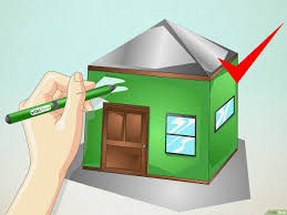 Gambar perspektif tiga titik hilang. 3 Cara Untuk Menggambar Rumah Sederhana Wikihow